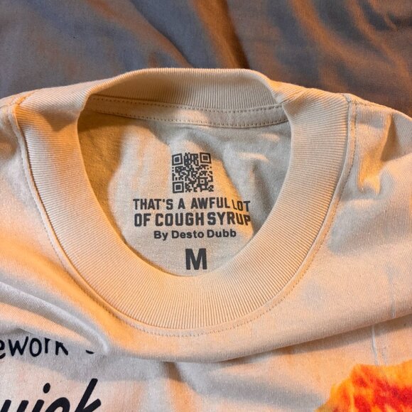 Awful lotta cough syrup tee - Picture 4 of 4